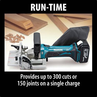 Makita 18V LXT Lithium-Ion Cordless Plate Joiner (Bare Tool), large image number 4