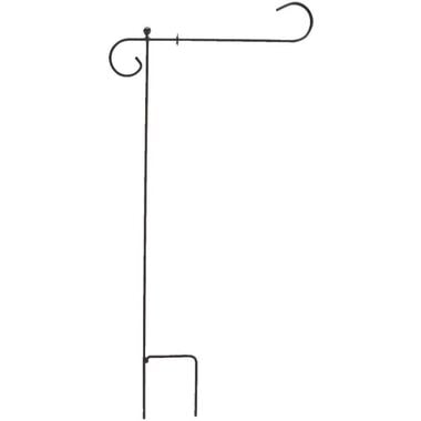 Valley Forge Flag 40 In. Length Black Painted Steel Garden Flag Holder