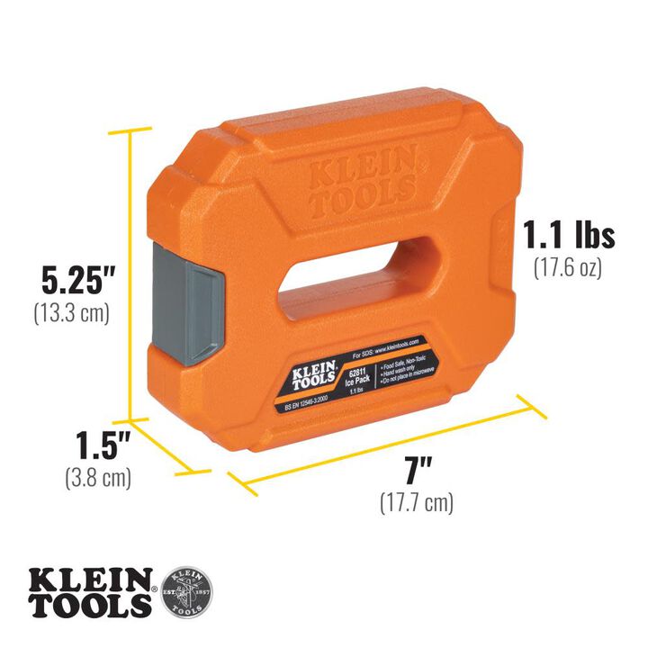 Klein Tools Promotional Reusable Cooler Ice Packs 2 Pack, large image number 3