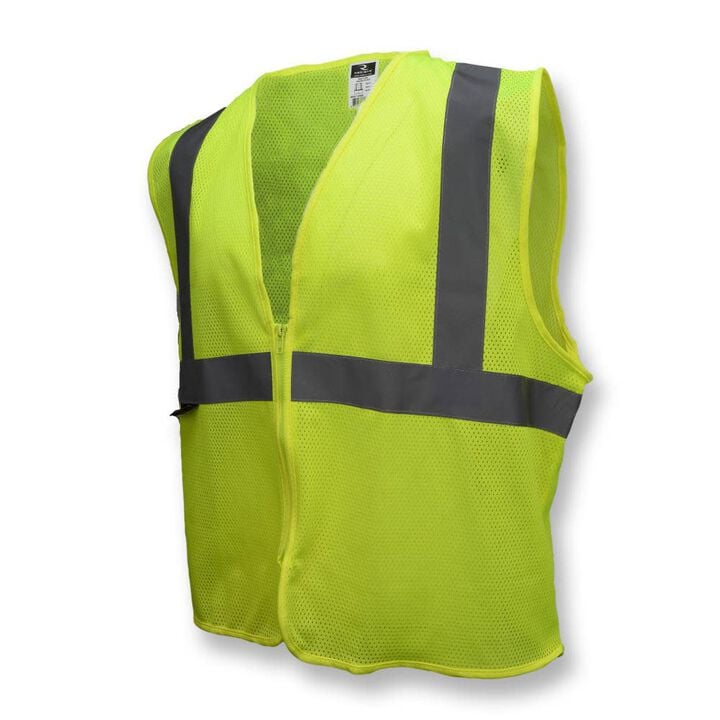 Radians Economy Type R Class 2 Safety Vest Hi Viz Green L/XL