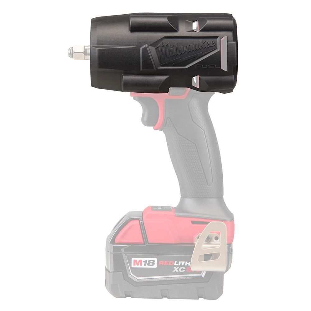 Milwaukee M18 FUEL 1/2 Inch Mid-Torque Impact Wrench with Friction Ring Kit & Protective Boot Bundle, large image number 5