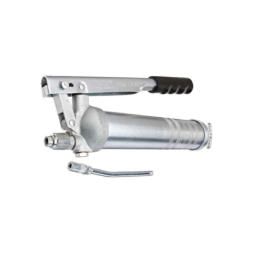 Lincoln Industrial 16 Oz Heavy Duty Dual Pressure Lever Deluxe Grease Gun, large image number 2