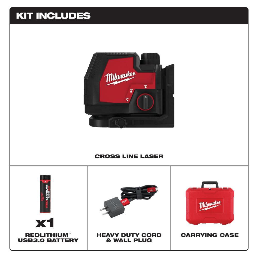 Milwaukee Green Beam Laser Cross Line Usb Rechargeable 3521 21 Simolary simolary.com 7