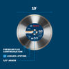 Bosch 10 Inch Continuous Diamond Wheel for Ceramic and Porcelain, small image number 2