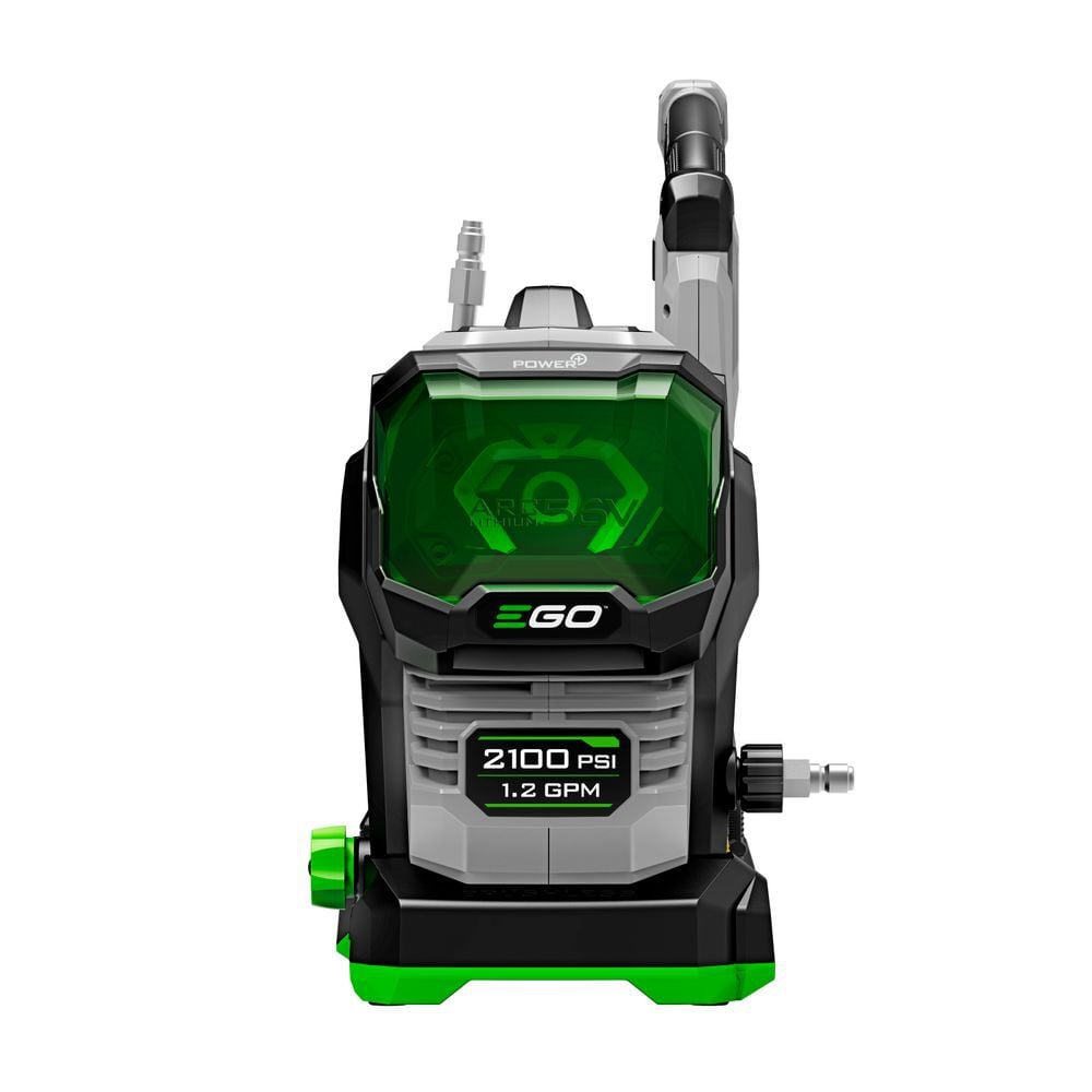 EGO POWER+ 2100 PSI 1.2 GPM Battery Powered Cold Water Pressure Washer with 4 Spray Nozzles 6.0Ah Kit, large image number 2