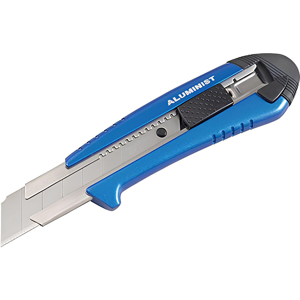 Tajima Blue Auto Lock Knife with Three Snap 1in ROCK HARD Blades, large image number 1