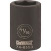 DEWALT 1/2 Drive X 11/16 6PT Standard Impact Socket, small