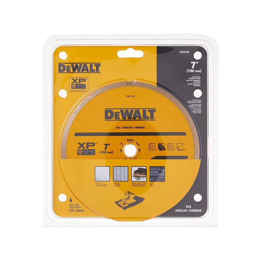 DEWALT 7-in x 0.06-in Ceramic Tile Blade Wet, large image number 11
