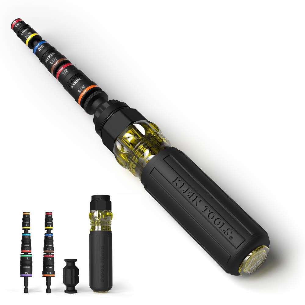 Klein Tools 14-in-1 Impact Rated Flip Socket 32914HD - Acme