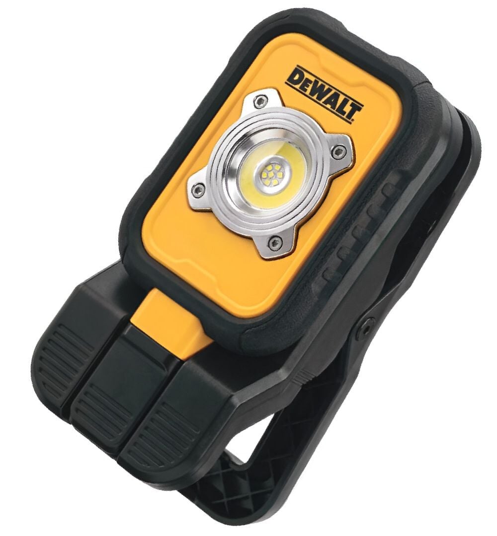 DEWALT 3.7V 1500 Lumen Rechargeable Clip Light, large image number 2
