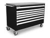 Tekton 7-Drawer Tool Cabinet, Stainless Steel Top, Black (60 x 27 x 41-1/2 Inch), small image number 1
