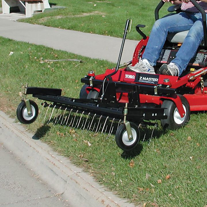 Jrco 46 Inch 35-Tine Rake Dethatcher for Toro Timecutter, large image number 3