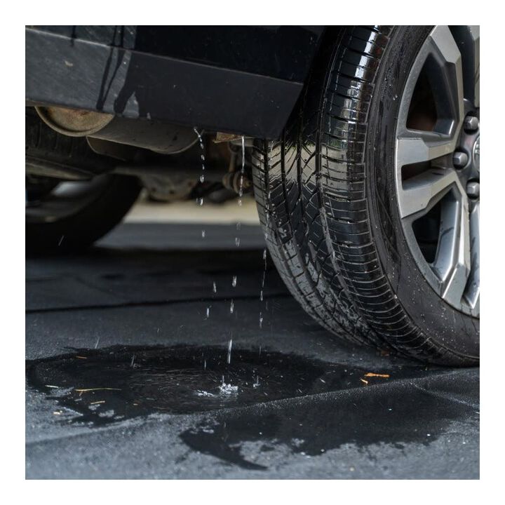 Auto Floor Guard 6 Ft x 3 Ft 10 Inch Utility Carpet Garage Floor Mat Black, large image number 8