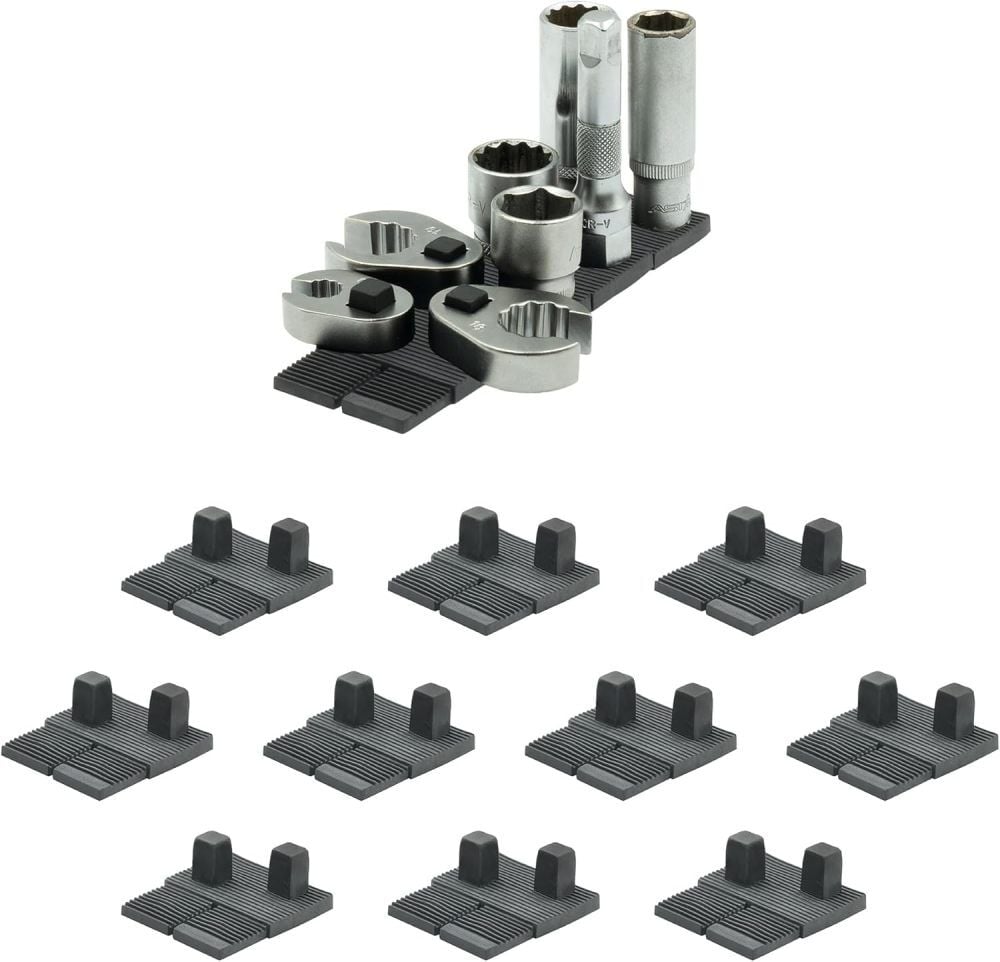Stealthmounts 3/8 Inch TPE Drawer Hive Socket Holder, Black, 10 Pieces – DHSP-3/8-SK-10