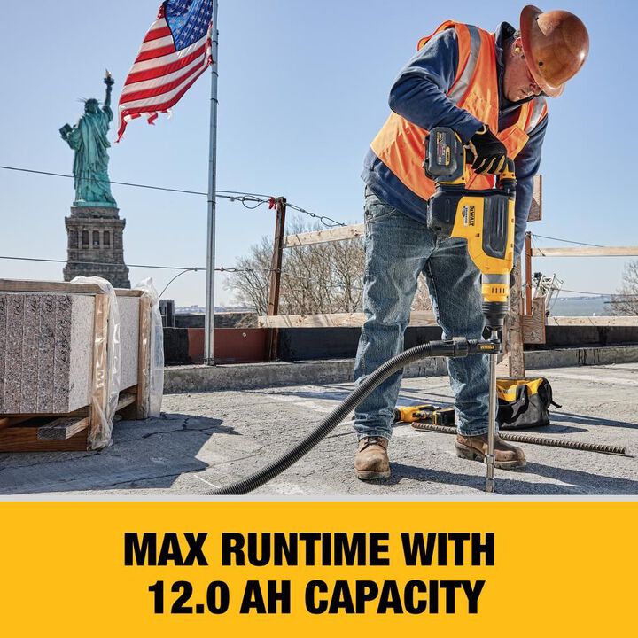 DEWALT FLEXVOLT 20V/60V 12Ah Lithium Ion Power Tool Battery Pack with Fuel Indicator, large image number 8