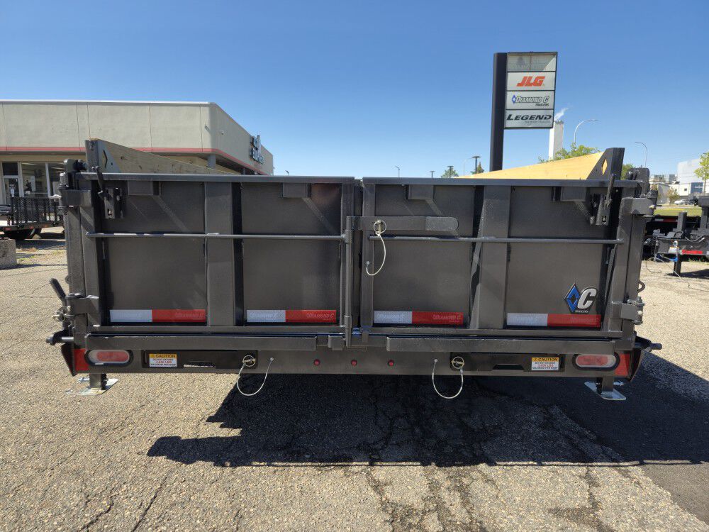 Diamond C LPT 16 Ft Tandem Axle Dump Trailer 2027, large image number 6
