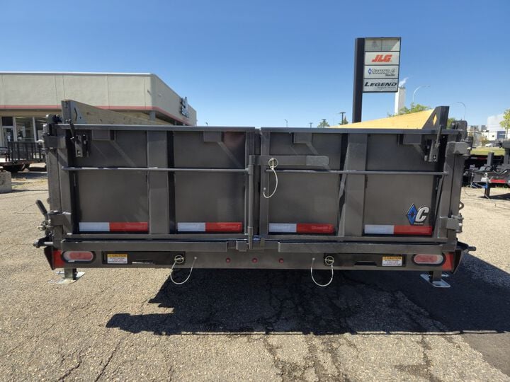 Diamond C LPT 16 Ft Tandem Axle Dump Trailer 2027, large image number 5