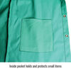 Black Stallion Welding Jacket 9oz Green FR Cotton 3X, small image number 3