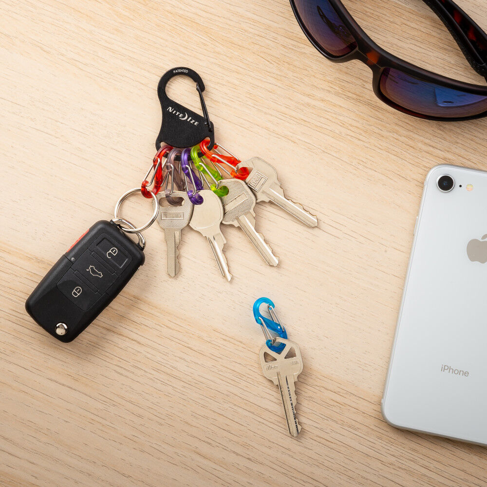 Nite Ize KeyRack S Biner Carabiner Key Chain KRK2-01-R6