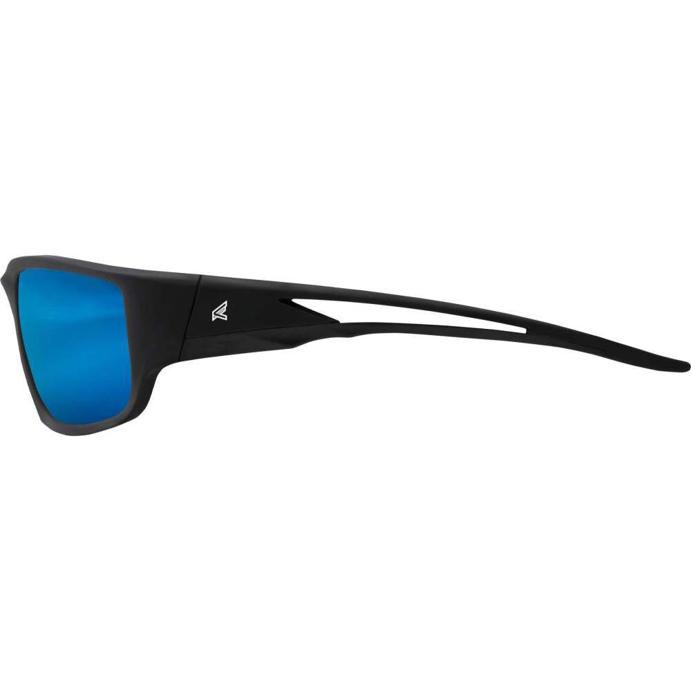 Edge Kazbek Silver & Black Frame Blue Mirror Lens, large image number 2