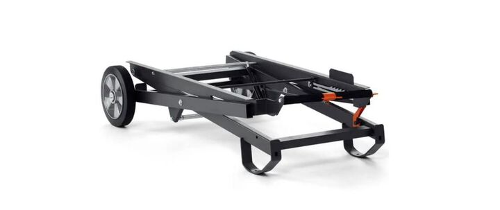 Husqvarna Construction Adjustable Rolling Stand for MS 360 Masonry Saw, large image number 1