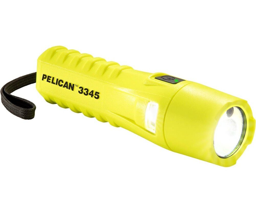 Pelican 3345 Hi-Viz Yellow 280 Lumens Battery Powered LED Flashlight – 033450-0101-245