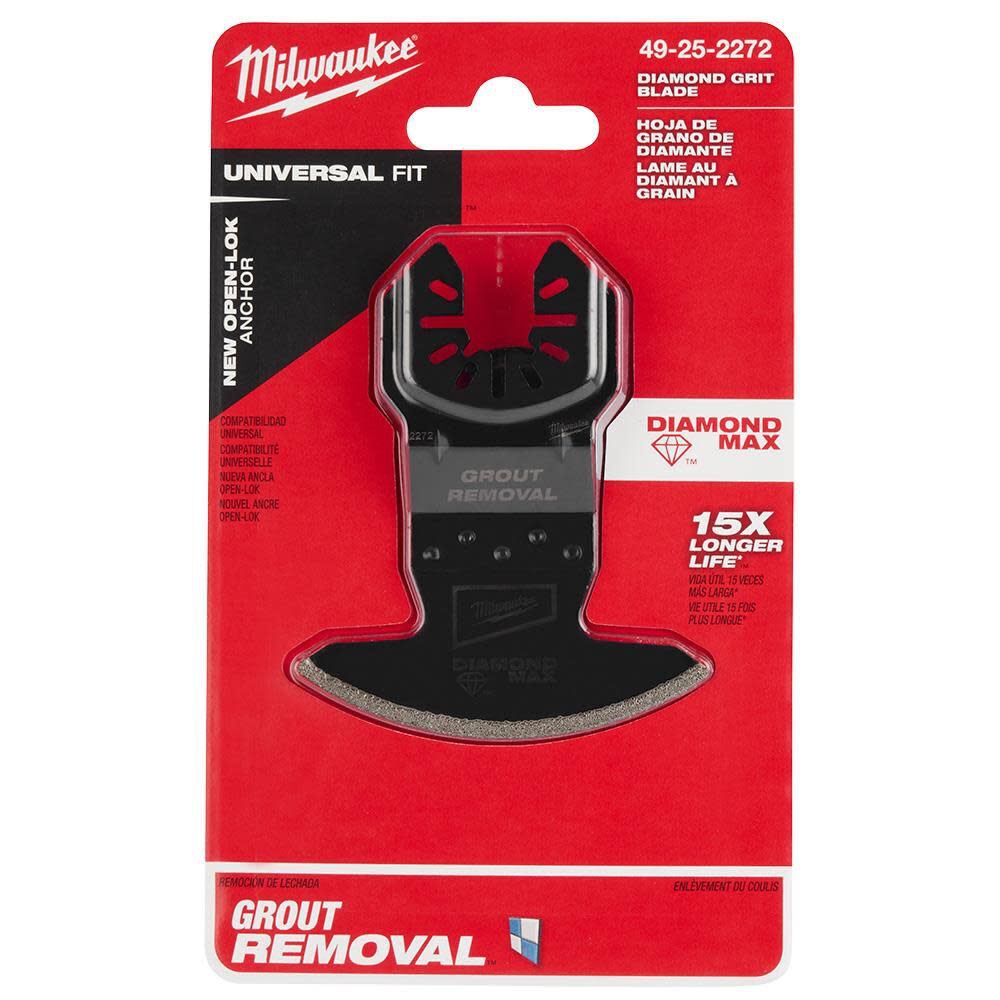 Milwaukee MILWAUKEE OPENLOK DIAMOND MAX Diamond Grit Grout Removal