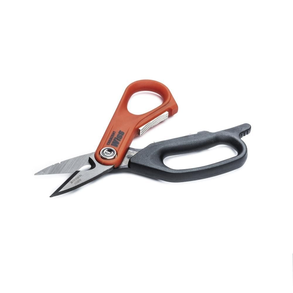 Crescent Wiss 6in Electrician's Data Shears, large image number 4