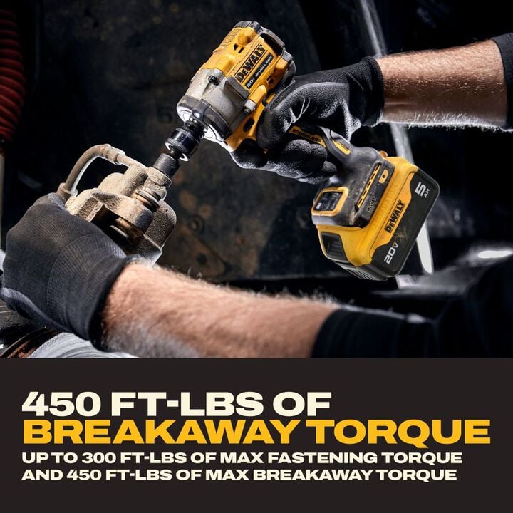 DEWALT ATOMIC 20V MAX 3/8 Inch Impact Wrench with Hog Ring Anvil Kit, large image number 5