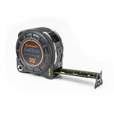 Crescent Lufkin Shock Force Nite Eye Tape Measure 35' x 1 3/16in