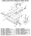 Shop Fox Top Plastic Safety Guard For 3HP Shaper W1702, small image number 2