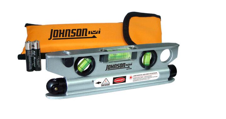 Johnson Level Magnetic Torpedo Laser Level