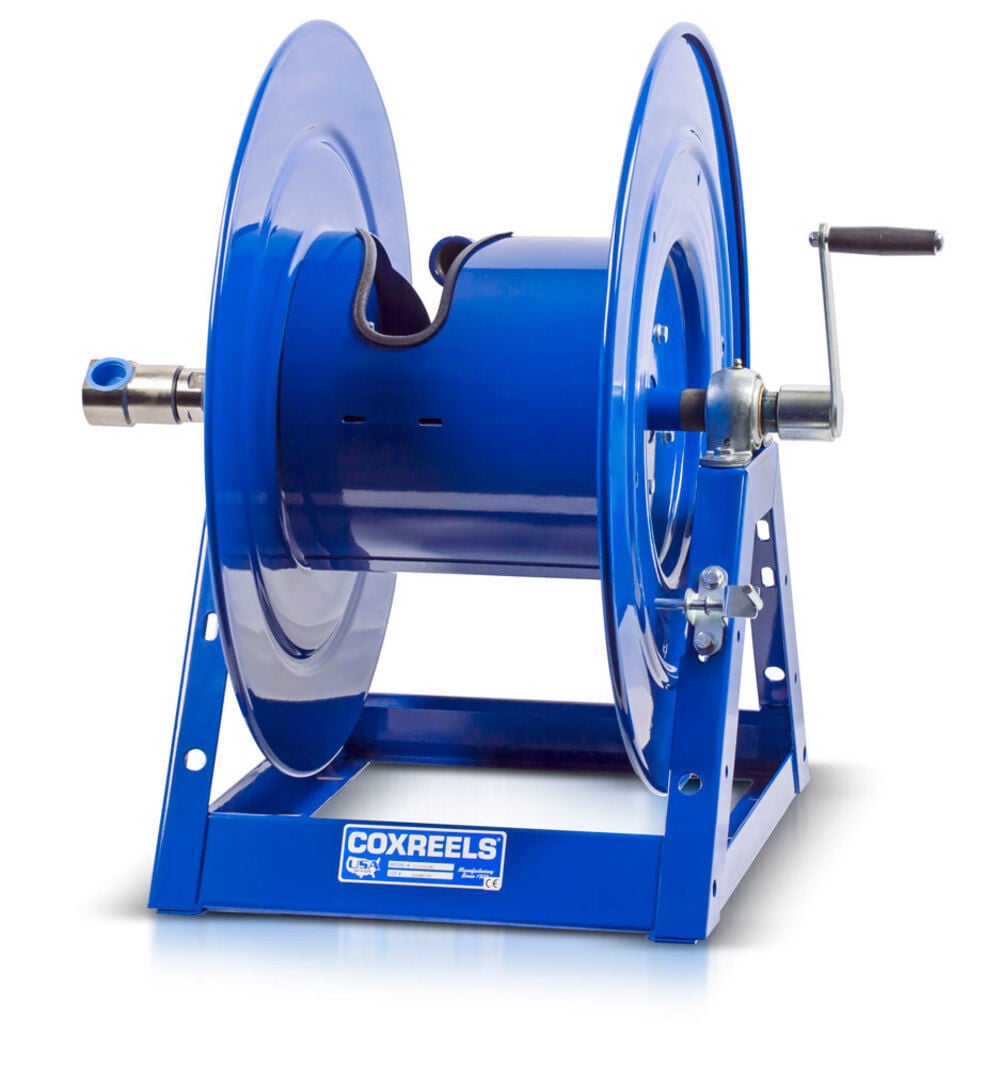 Coxreels Hand Crank Hose Reel 1in x 100' Hose Capacity 3000 PSI Hose Not Included, large image number 1