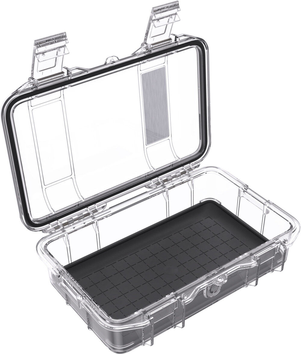 Pelican Polycarbonate M50 Micro Case, Black/Clear, large image number 3