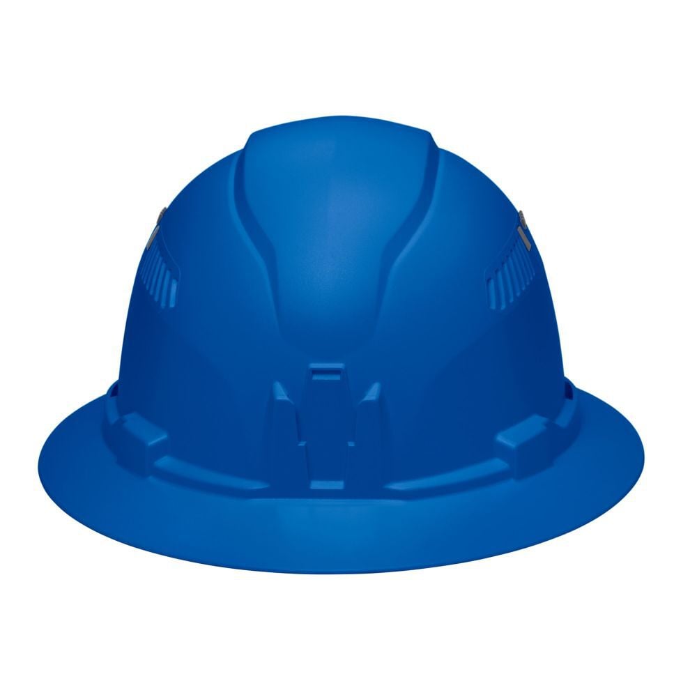 Klein Tools Full Brim Style Vented Hard Hat Blue, large image number 7