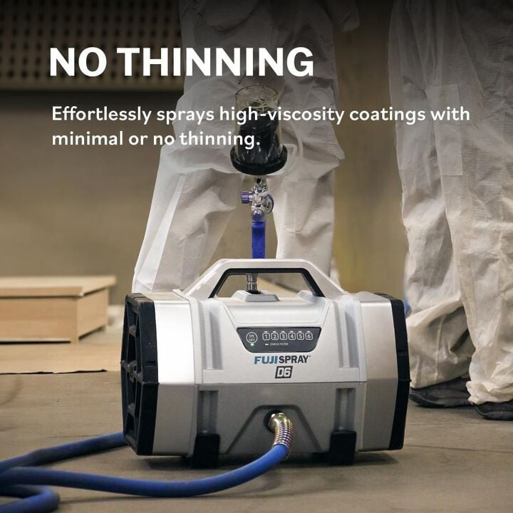 Fuji Spray D6 Diamond 6 T-75G HVLP Spray System, large image number 5