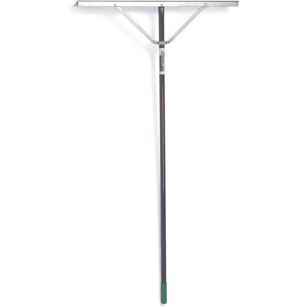 Seymour 24 in Landscape Rake with Blue Aluminum Handle, large image number 1