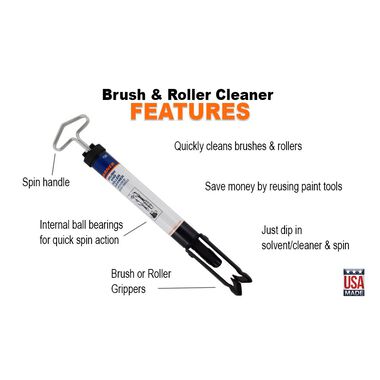 Roller & Brush Spinner Cleaner