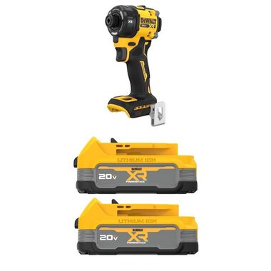 DEWALT 20V MAX 1/4 Inch Cordless Impact Driver & Compact Battery Bundle