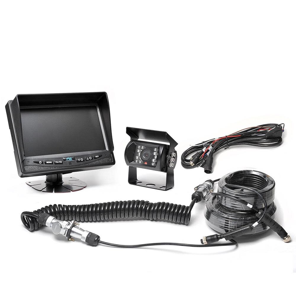 Rear View Safety Backup Camera System with Trailer Tow Quick Connect Kit, large image number 7