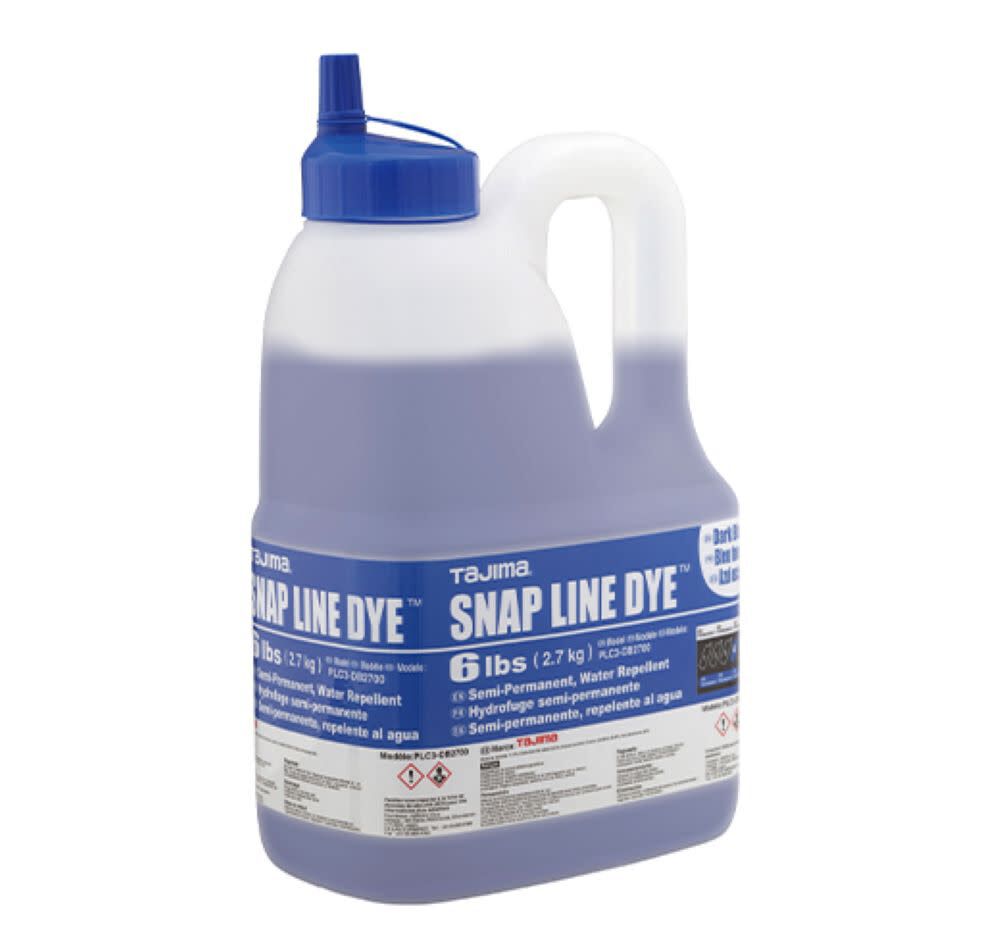 Tajima Chalk Snap Line Dye 6lbs Dark Blue, large image number 1