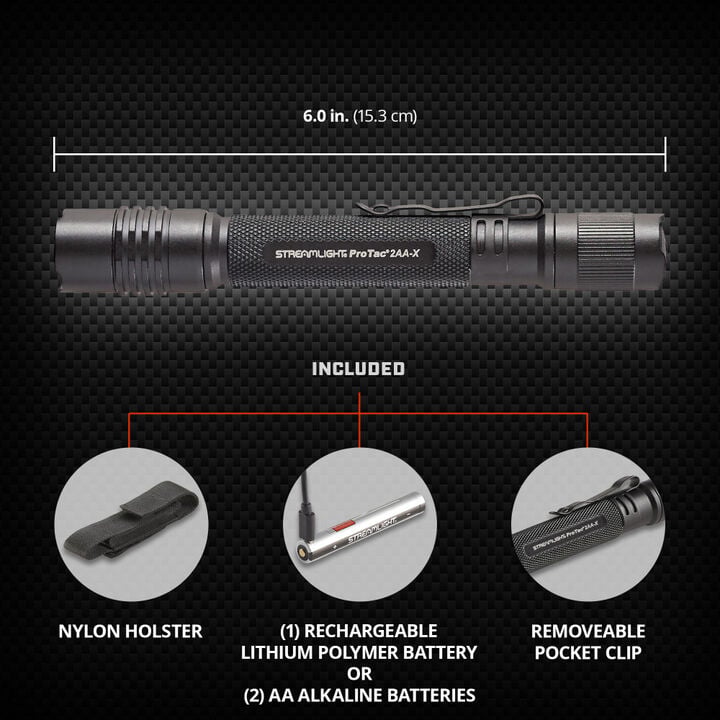 Streamlight Protac Tactical Flashlight 250 Lumens 2AA, large image number 4