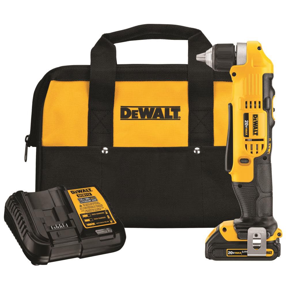 DEWALT 20V MAX Compact Right Angle Drill, large image number 8