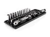 Tekton 1/4 Inch 6 Point Socket and Ratchet Set, 29 Pieces (5/32-9/16 Inch), small image number 1