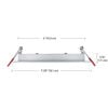 Globe Electric Ultra Slim Recessed Lighting Kit LED Glare Control, small