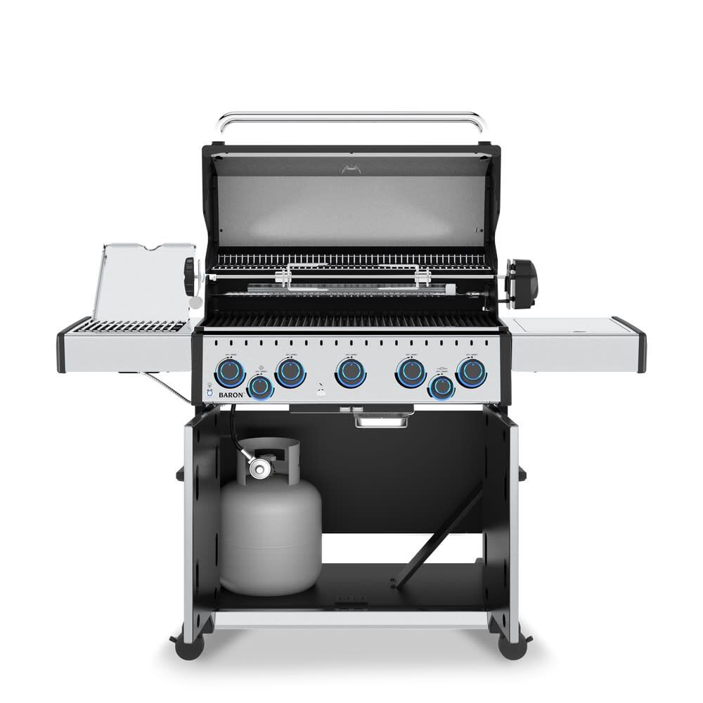 Broil King Baron S 590 Pro IR 5-Burner Natural Gas Grill, large image number 4