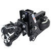 Shocker Hitch HD 20K Max Black 2 Inch Air Hitch with 16K Pintle & 2 Inch Ball, small image number 1