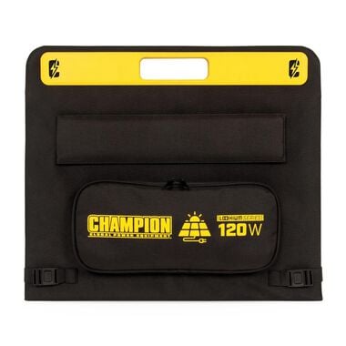 Champion Power Equipment 120-Watt Portable Foldable Solar Panels with Extension Cable and Kickstand, large image number 5