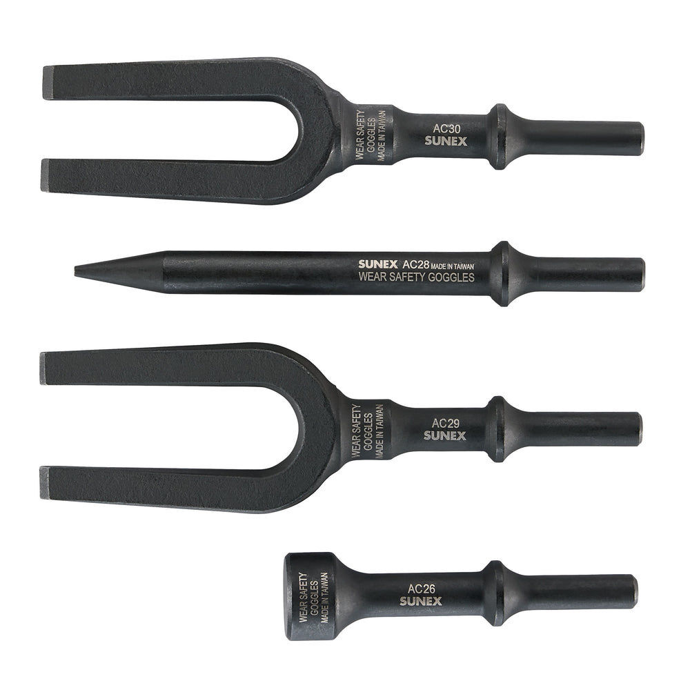 Sunex Air Hammer Chisel Pneumatic Separator Set 3 Pieces, large image number 2