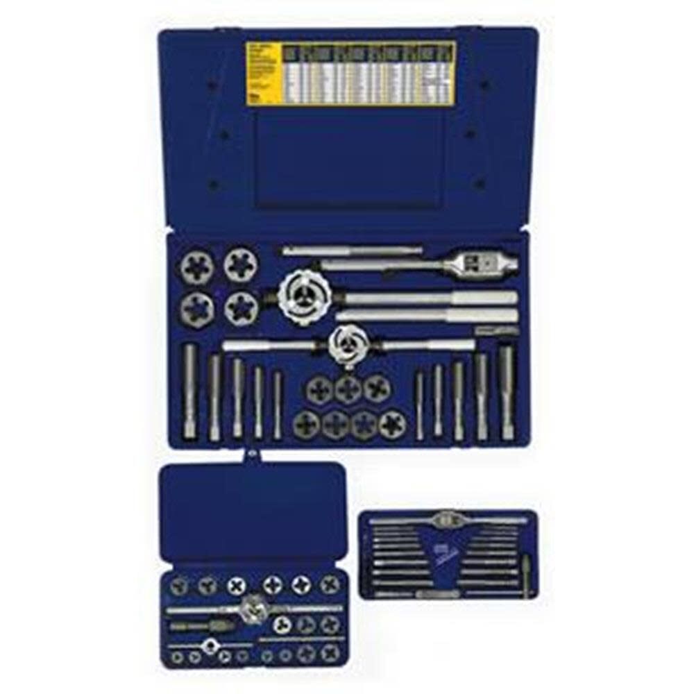 Irwin 66pc Fractional Tap and Die Set 97606 Acme Tools